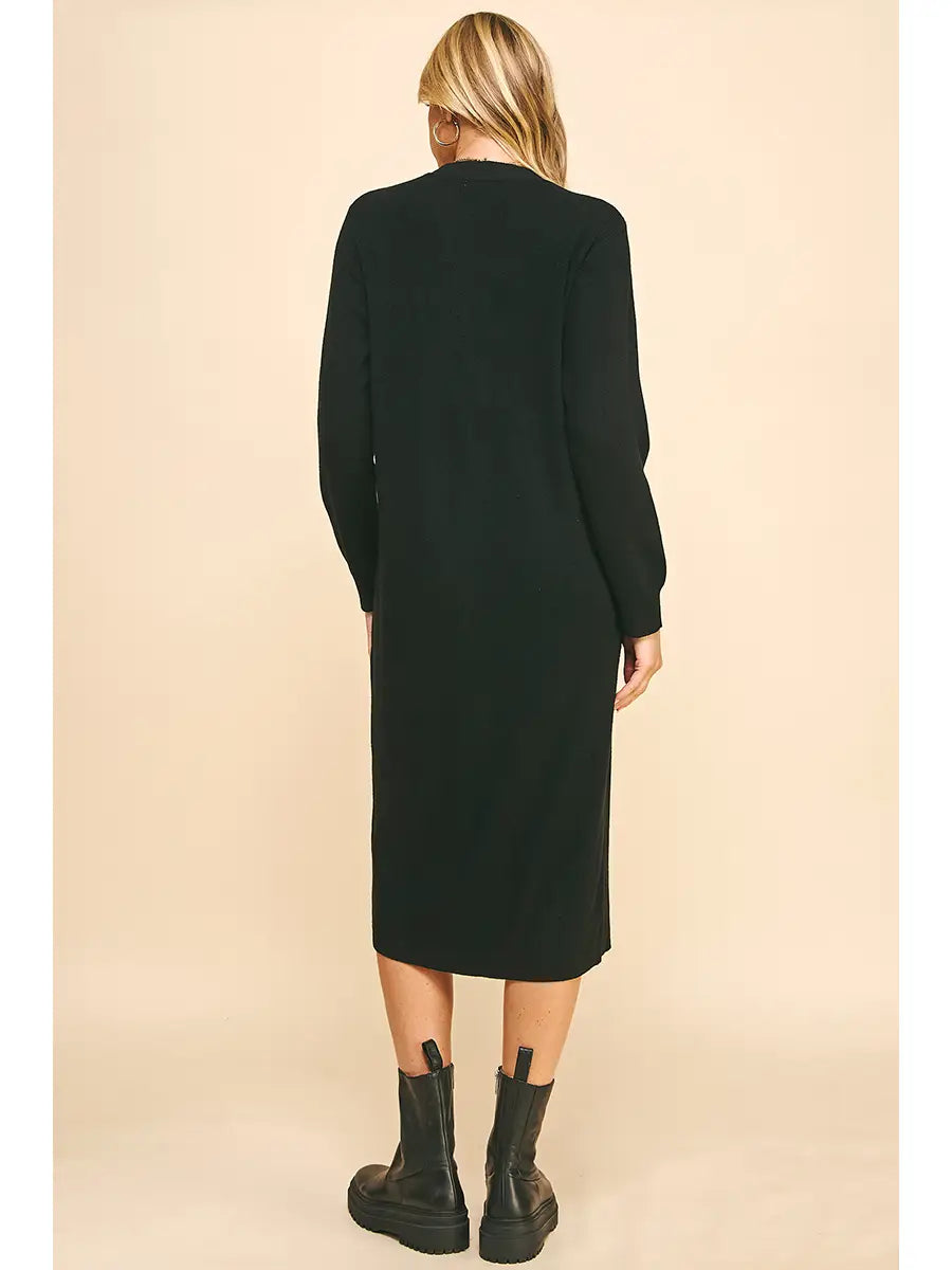 Black Sweater Dress