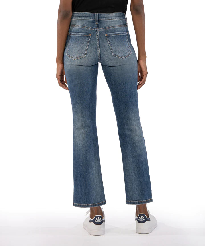 KUT Kelsey Flare Ankle Jeans