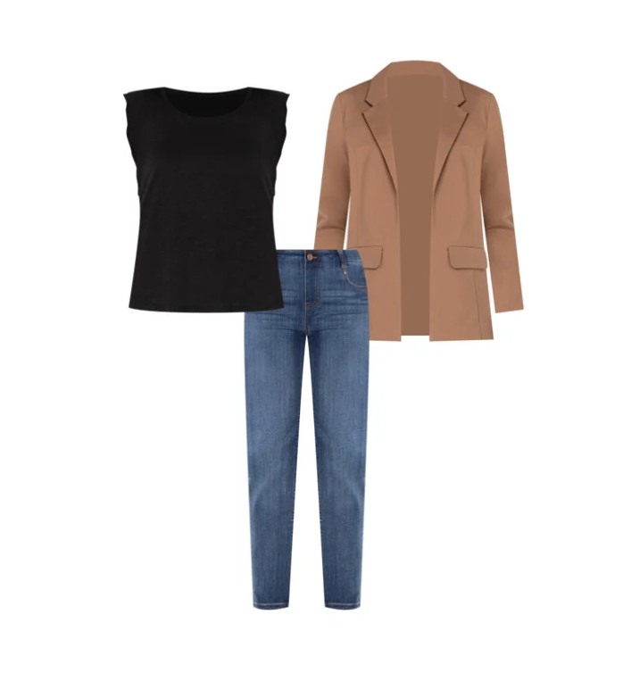 Liverpool Boyfriend Blazer Camel