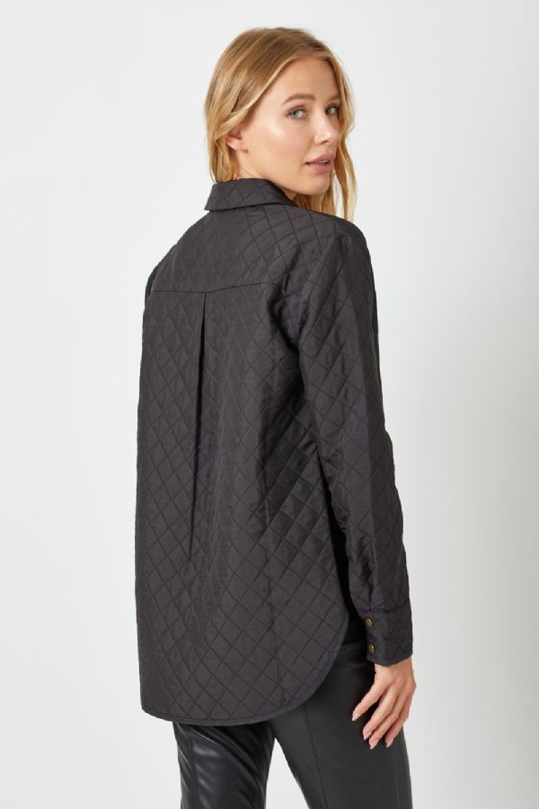 Quilted Jacket Black