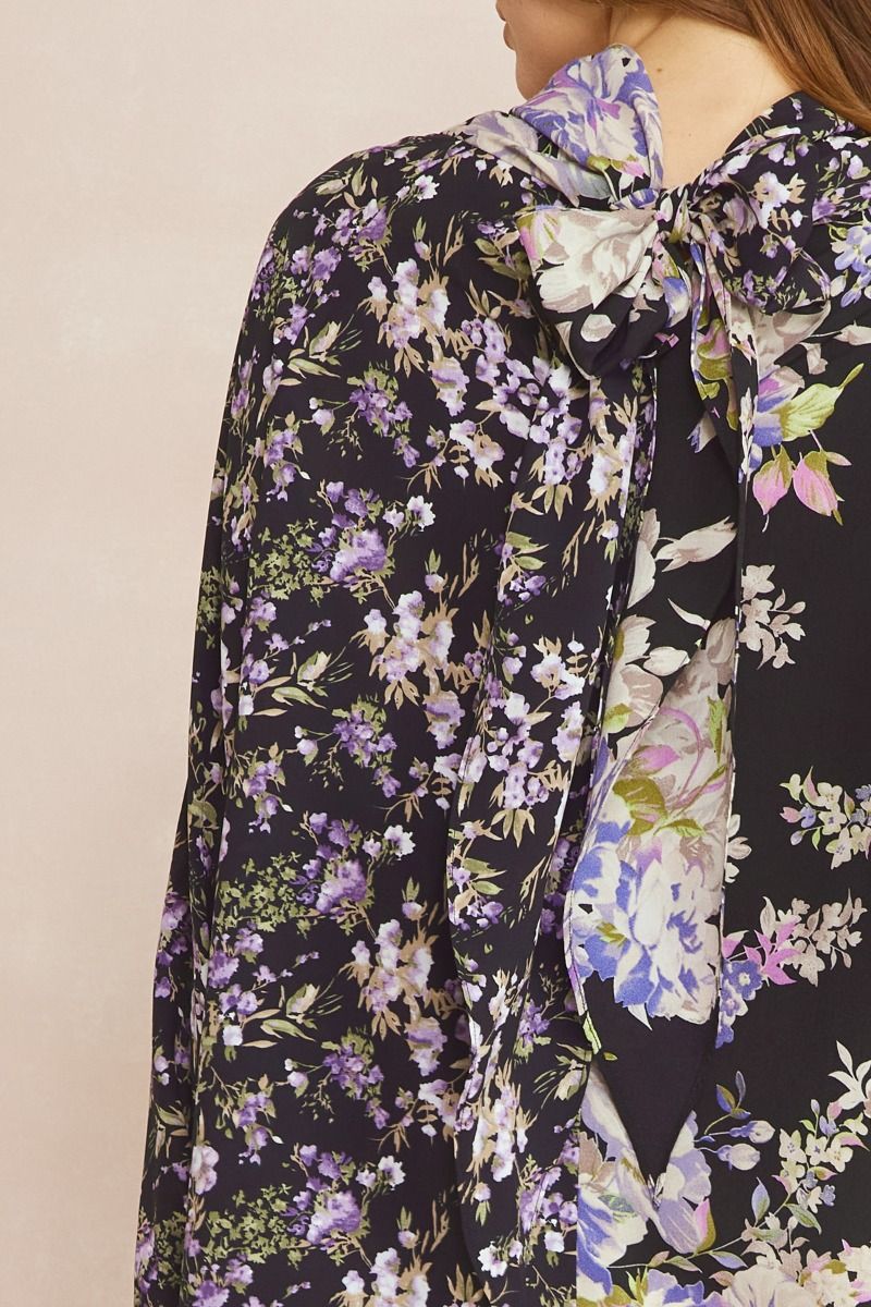 Printed Shirt Purple