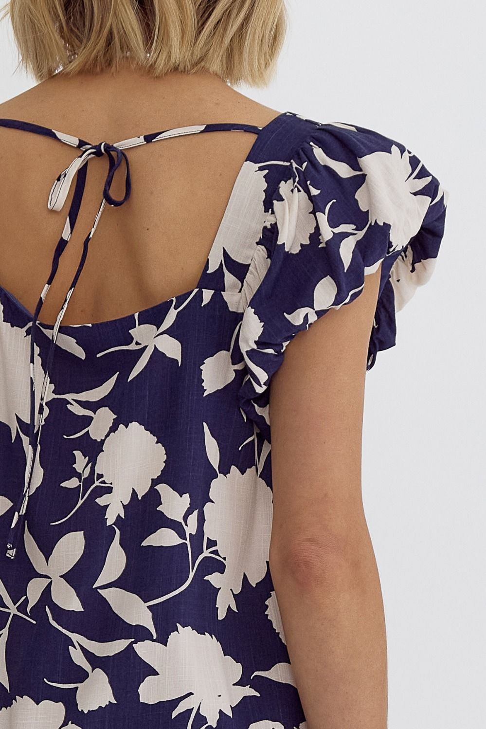 Leaf Print Botton Down Shirt