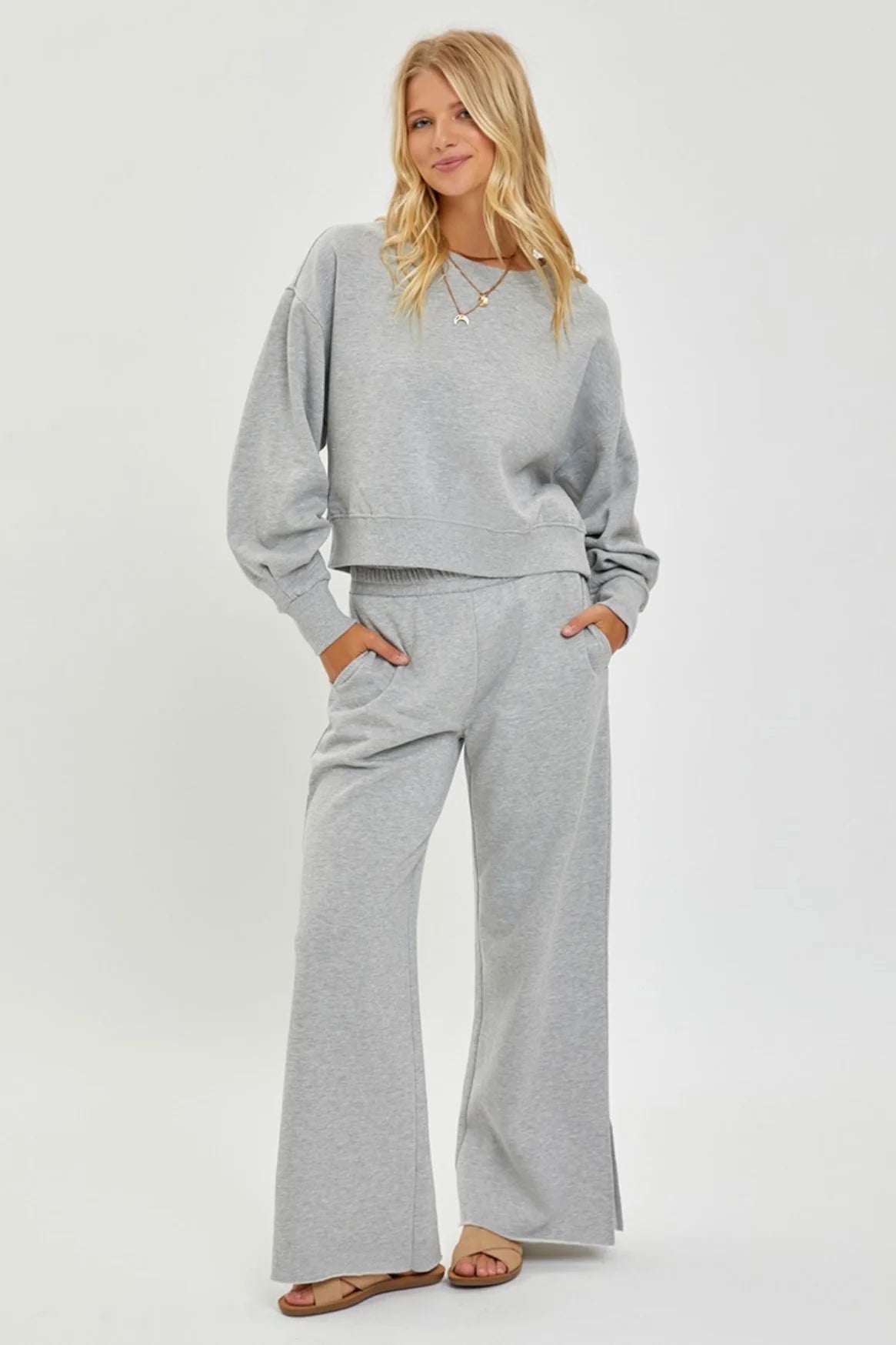 Wide Leg Lounge Pants