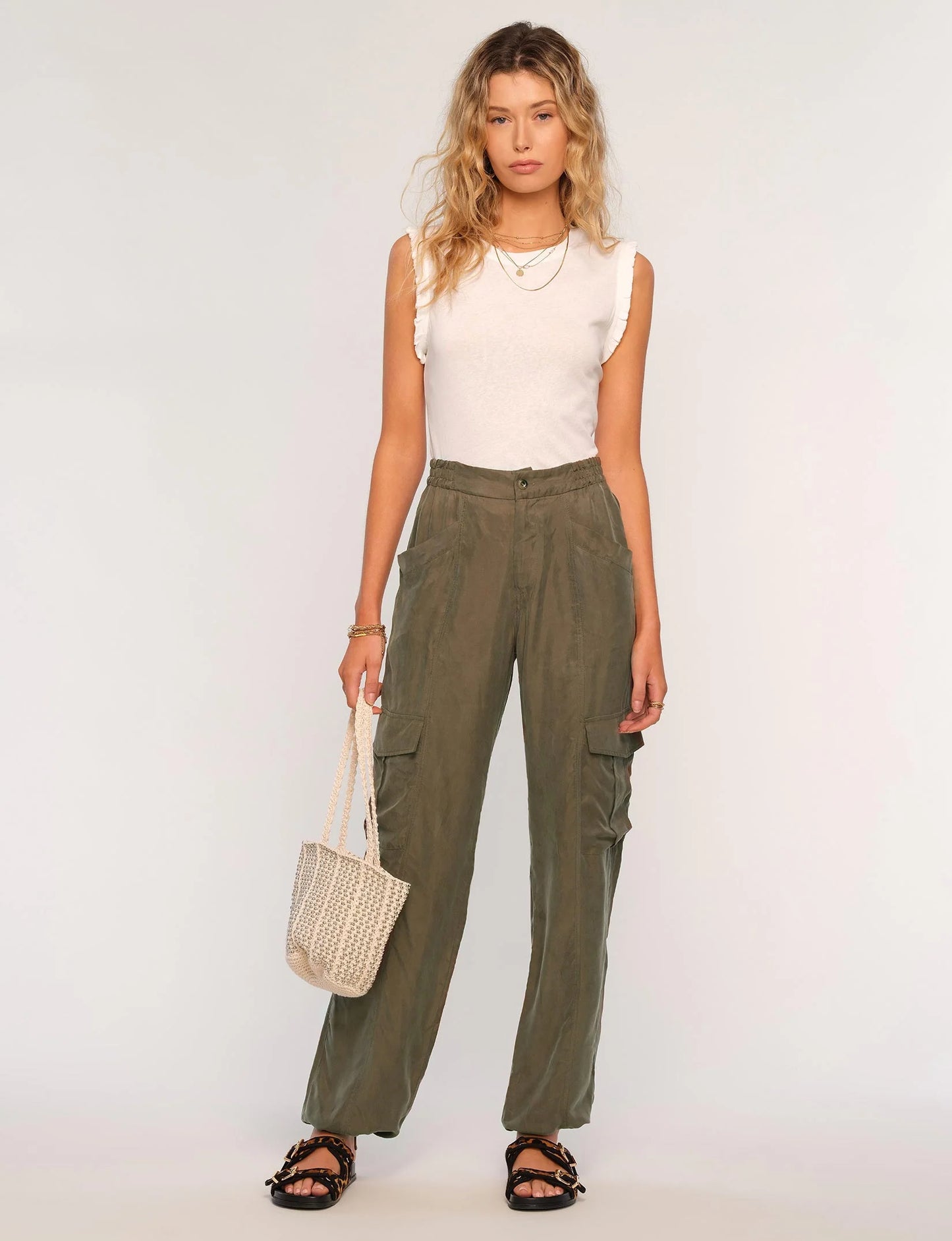 Olive Cargo Pant
