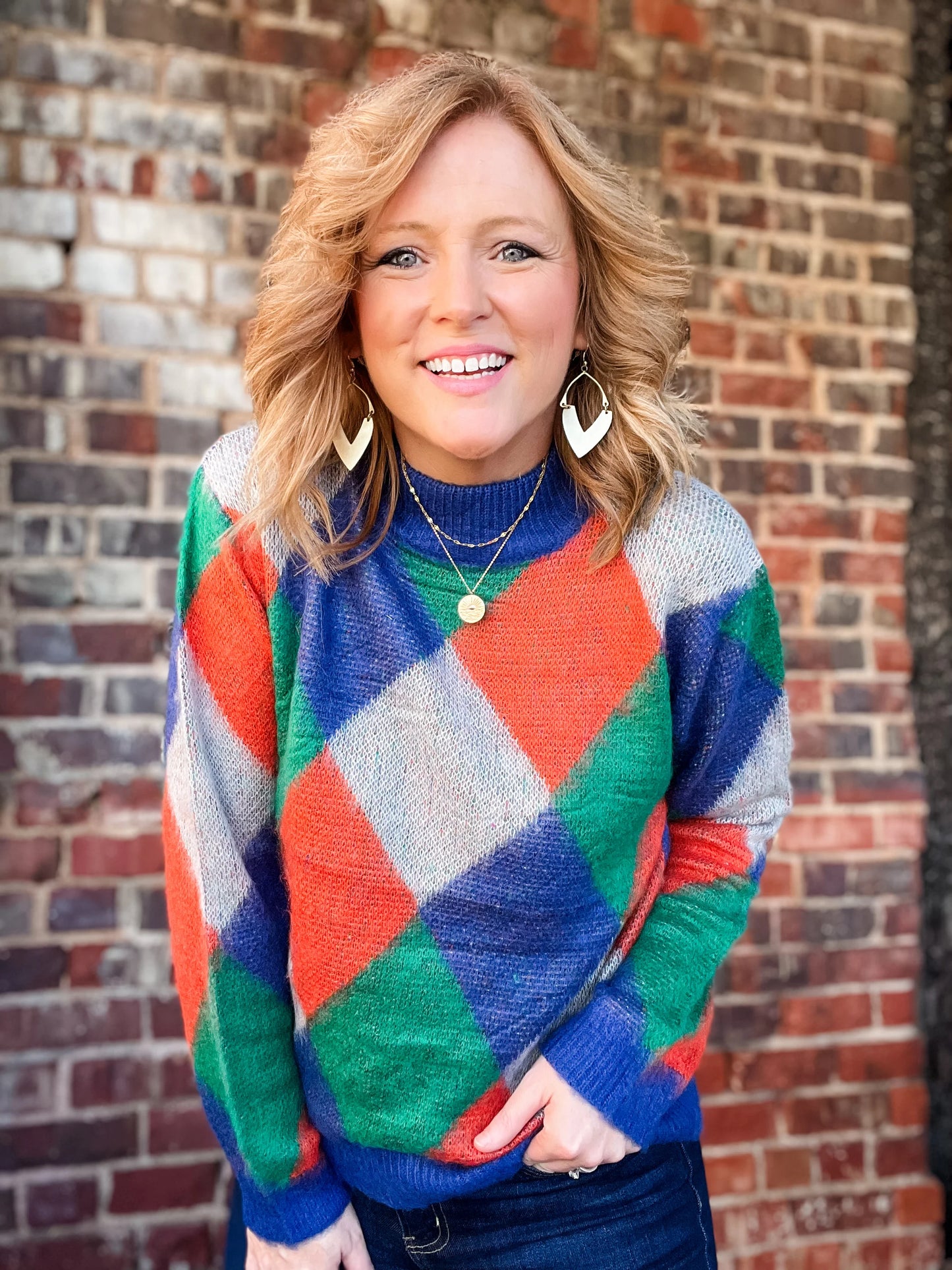 Diamond Royal Sweater