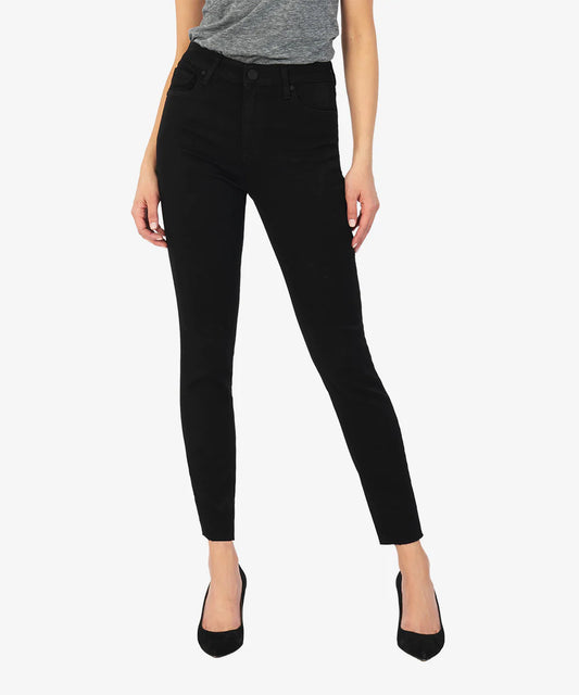 KUT High Rise Donna Skinny Black