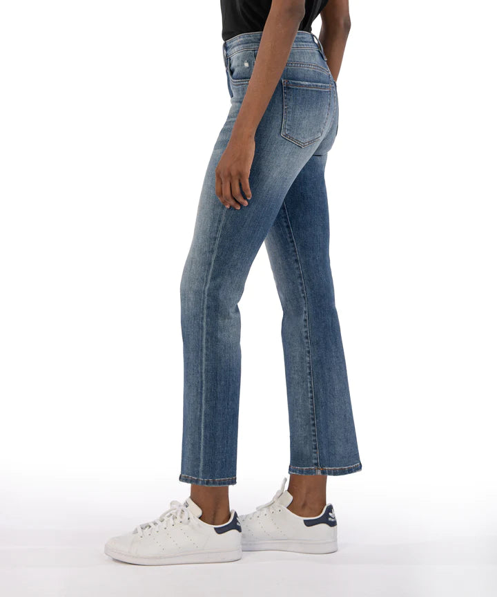 KUT Kelsey Flare Ankle Jeans